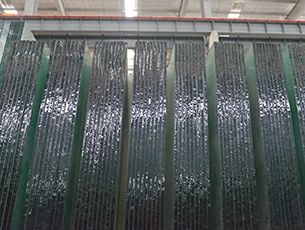 Float glass warehouse